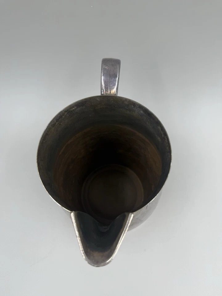 Jarra vintage Paul Revere reproducción placa plata 7 1/2" Foto 2 de 2