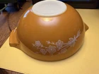 Vintage Pyrex Butterfly Gold Cinderella Mixing Bowl #444 4qt /s