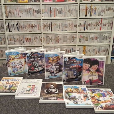 Wii and Wiiu Video Games. Orders over $100 gets Free Shipping!