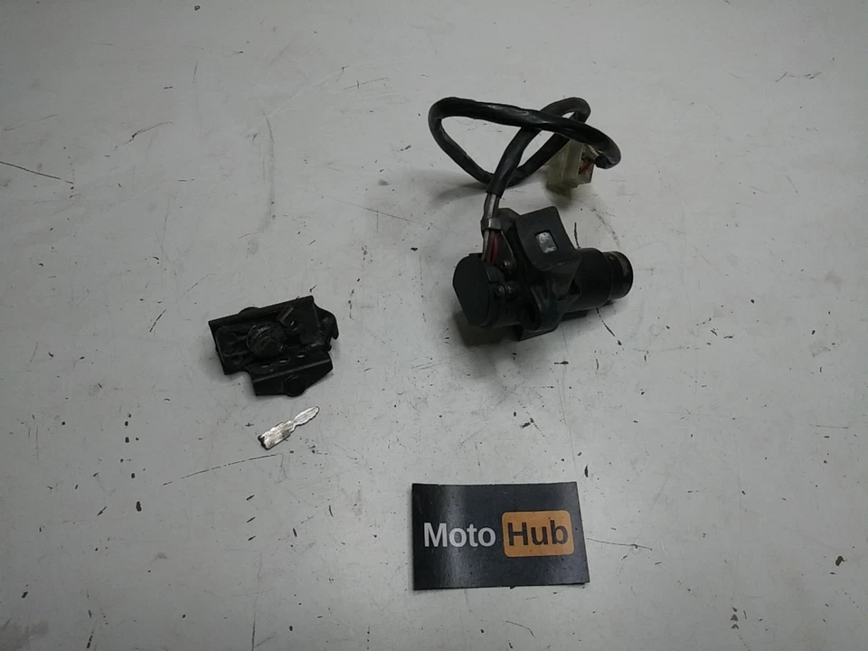 03 04 KAWASAKI NINJA ZX6R ZX636 ENCENDIDO OEM CON BLOQUEO DE ASIENTO Y LLAVE ROTA 27005-5128 Foto 2 de 4