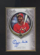 2023 Topps Transcendent Framed Gold Ozzie Smith St Louis Cardinals HOF AUTO 5/20