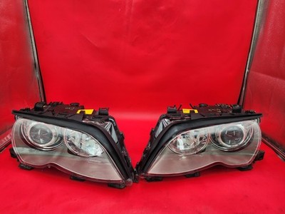 02-05 BMW E46 325I 328I 330I 4 Doors Xenon HID Headlight Assembly, OEM Pair L&R