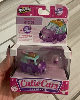 Cutie Car Shopkins Season 2 Single Pack QT2-08 Kissy Cab NEW