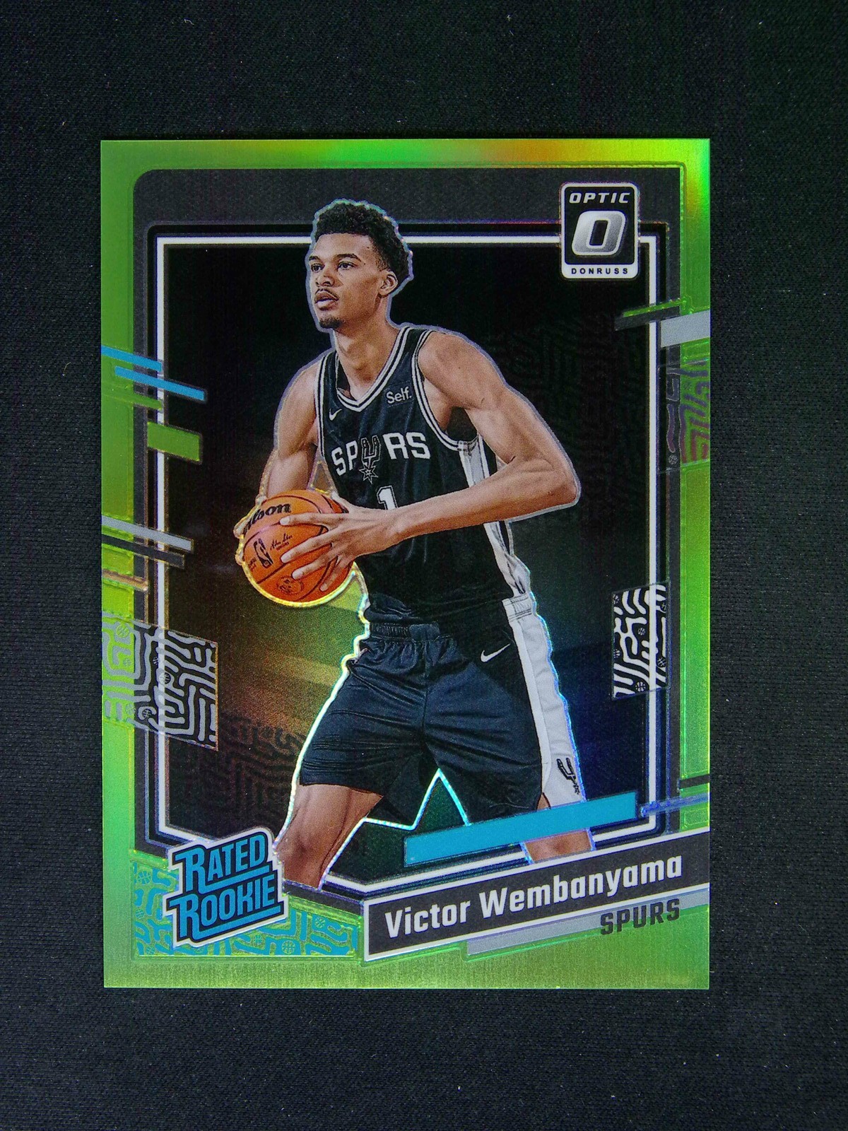2023 Panini Donruss Optic Victor Wembanyama #225 RC Lime Green /149