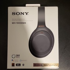 Sony WH-1000XM4 Over the Ear Wireless Headset - Black BOX ONLY