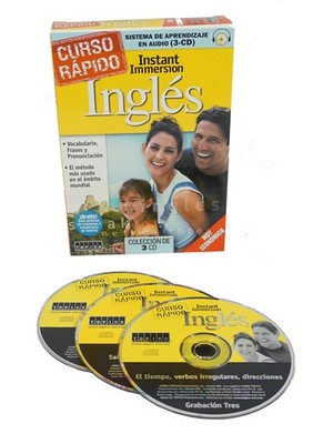 Learn to Speak INGLES ( Spanish to English ) Language 3 Audio CDs - listen in yo