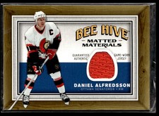 2006-07 Upper Deck Beehive Matted Materials Daniel Alfredsson Ottawa Senators