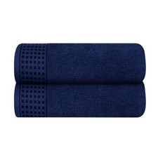100 Cotton 2 Pack Oversized Bath Towel Set 28x55 Inches, Ultra Soft Highly A...