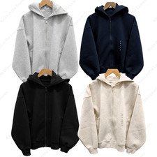 UNIQLO :C Sweat Oversized Full-Zip Hoodie XS-4XL JP Size Unisex 485735 NWT