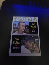 Topps 1964 Rookie Stars #116 Jay Ward Tony Oliva Minnesota Twins MLB Card. rookie card picture
