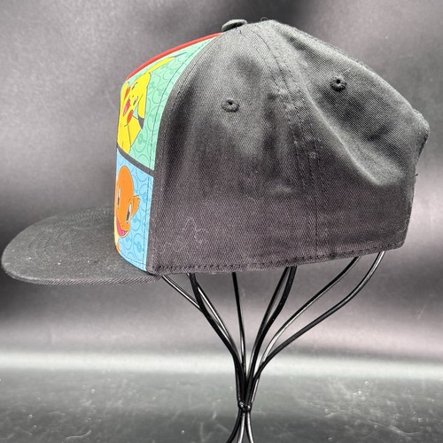 Pokémon Youth Hat SnapBack Adjustable Squirtle Pikachu Bulbasaur Charmander - Picture 10 of 15