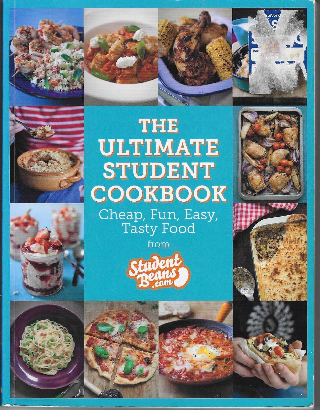 The Ultimate Student Cookbook Studentbeans 2013 P/back Book Cooking 208p Used