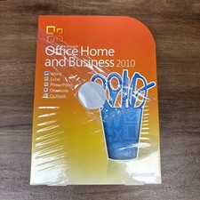 Microsoft Office Home and Business 2010 SKU T5D-00417 Retail Box Full Version