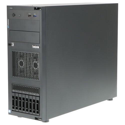 Lenovo ThinkSystem ST250 Server Xeon E-2124 4-Core 3,3GHz 32GB RAM 2x 480GB SSD - Bild 2 von 7