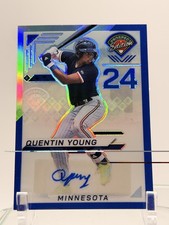 2025 Panini Prospect Edition - Quentin Young #152 Blue Prizm Signatures /149...
