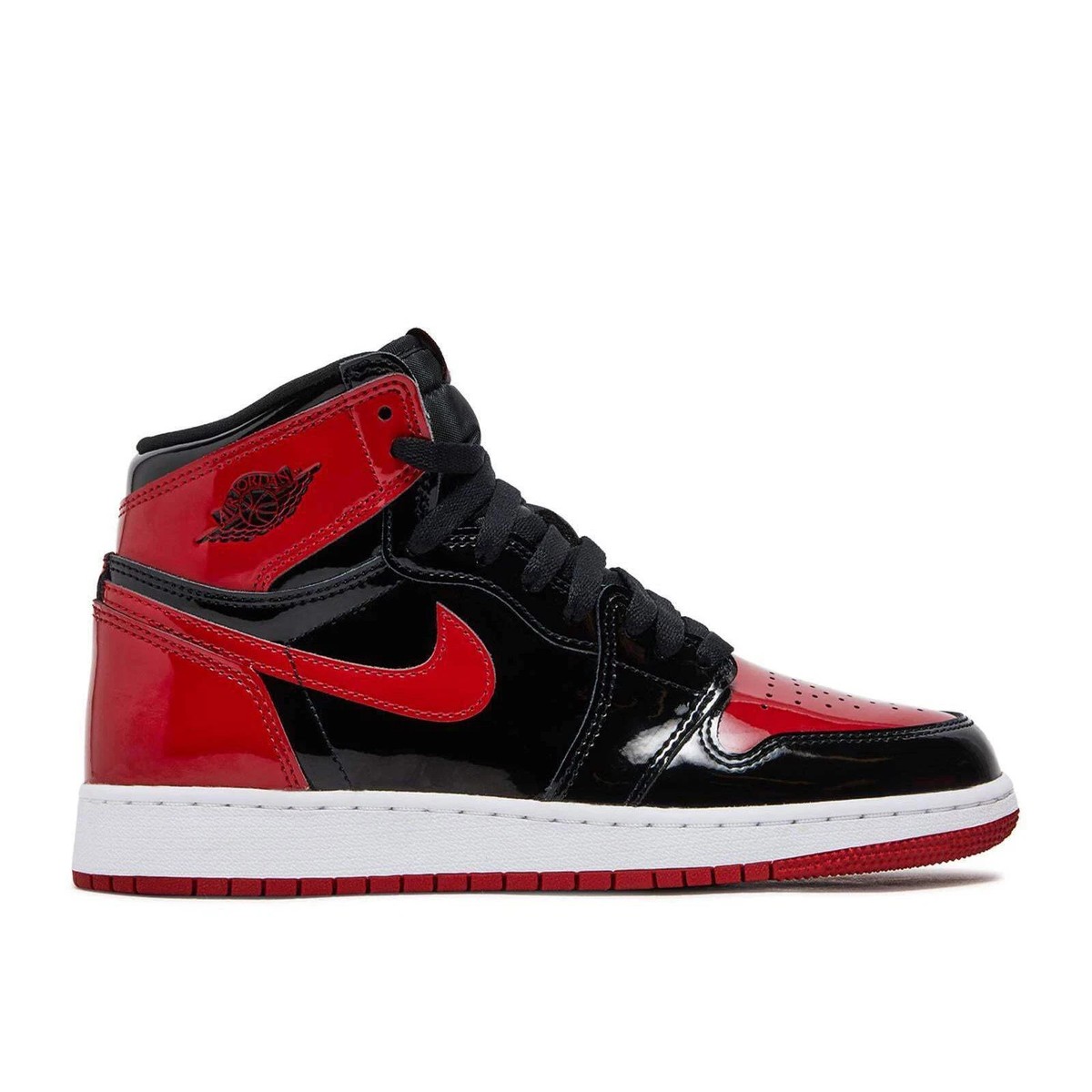 Nike Air Jordan 1 Retro OG High Patent Bred 575441-063 Brand New