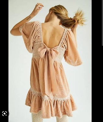 NWOT Free People Easy To Love Bubble Mini Dress XS