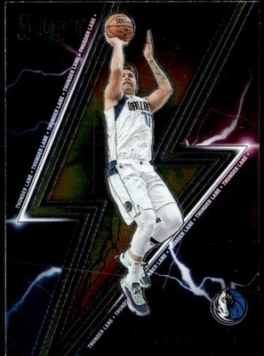 2023-24 Panini Select #3 Luka Doncic Thunder Lane E1