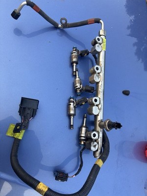 2019 kia rio 1.6 fuel rail with injectors and harness OEM