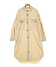 ADAWAS Shirt Dresses Ivory F 2200653149066