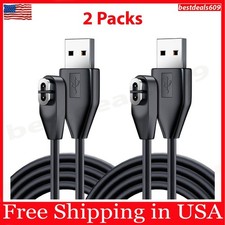 Headphones Charging Cable Charger for Shokz Aftershokz Shockz, 2-Pack, 3.3 Ft 