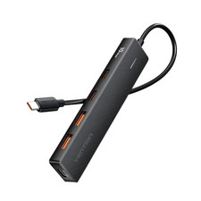 USB 3.2 Gen2 HUB 5 Ports Splitter 10Gbps Type-A/C Multiport Adapter for Macbook