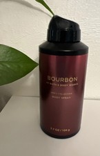 Bath and Body Works Bourbon Body Spray for Men 3.7 Oz New