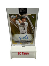 Coco Montes 2024 Topps Chrome Black Gold Refractor Auto RC /50 #CBA-CMON Rockies