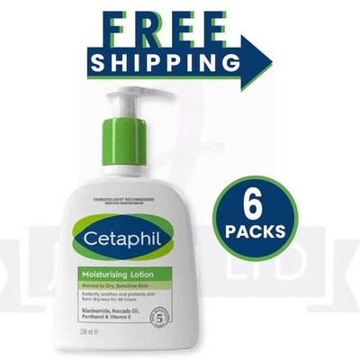 Cetaphil Feuchtigkeitslotion 236 ml - 6er Pack