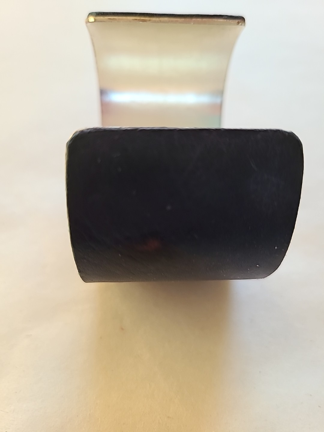 Rustic Cuff Texas Silver Red Navy Blue Leather Ca… - image 8