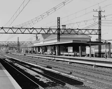 New Haven Railroad Stamford 4x6 Picture Celebrity Print