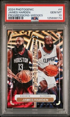 2024-25 Panini Photogenic - Progressions Wedges /49 James Harden