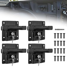 4 Pack Truck Bed Tie Down Anchors with Plates with 2015-2024 F150 F250 F350, ...