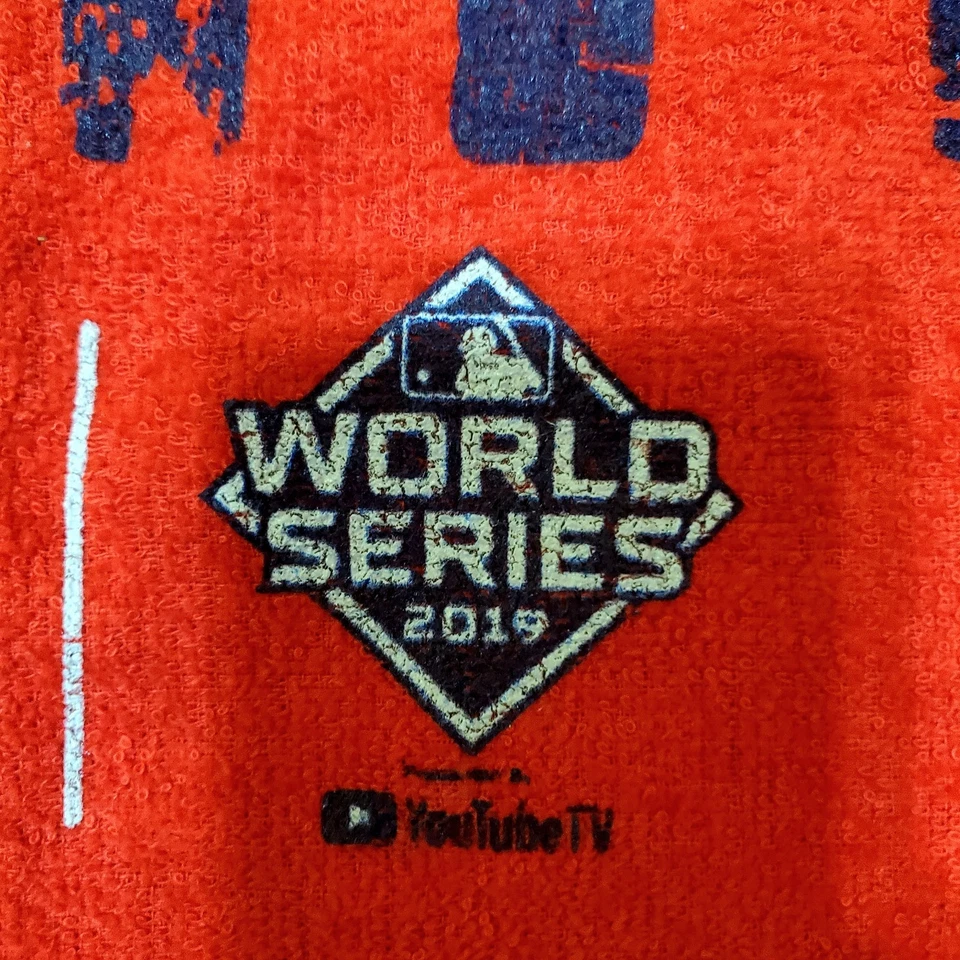 Washington Nationals 2019 WORLD SERIES GAME 3 finish the fight RALLY TOWEL   - Image 4 of 4