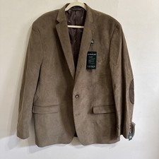 Vintage Lauren By Ralph Lauren. Stretch Corduroy Brown Blazer Jacket 46L