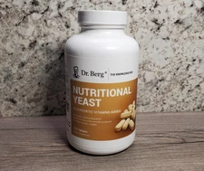 Dr Berg Nutritional Yeast 270 Tablets Natural B 12 Complex No Synthetic Vitamins