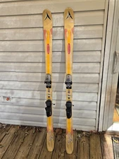 Skis Dynastar AGYL 160 cm (63") with Marker M31 Bindings - Good Novice Starter