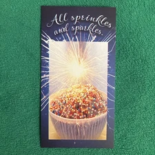 Leanin’ Tree Birthday Greeting Card “With Sprinkles And Sparkles…”
