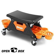 Open Box25.5l X 17.5w Seat Car Repair Mechanic Stool Wswivel Caster Wheels Open Box25.5l X 17.5w Seat Car Repair Mechanic Stool Wswivel Caster Wheels
