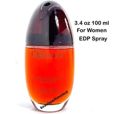 OBSESSION by CK 3.4oz/100 ml Eau De Parfum Calvin Klein Women's Perfume New