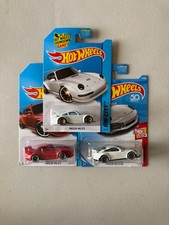 Hot Wheels Porsche 993 GT2 White Red - Porsche 911 GT3 RS Lot of 3 BB5