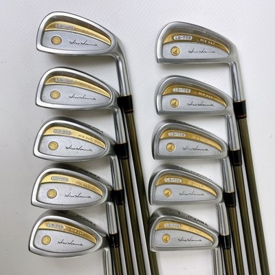 Honma Hiro Lb-708H F Iron 10 Piece Set 24K 18K Ring 4Star Gold Mole
