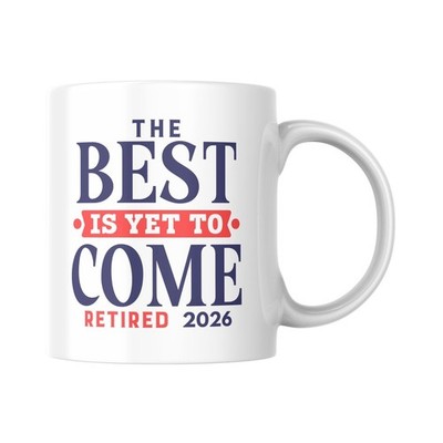 Ruhestand Tasse 2026 Rentner Geschenk Happy Retiring Abschied Keramik Kaffee Tee Tasse