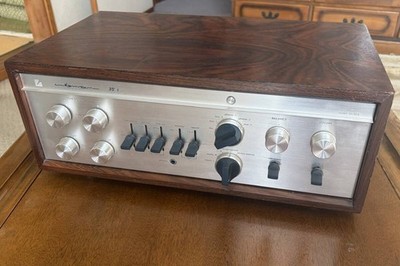 LUXMAN CL-35 II Stereo Tube Control Amplifier Audio Working Confirmed