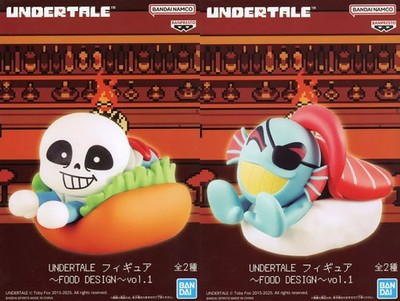 Figure Set 2 types  UNDERTALE  Figure ~FOOD DESIGN~ vol.1