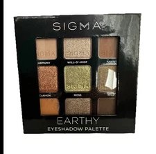 Sigma Earthy Eyeshadow Palette 9 Shades Matte Shimmer ~ NEW IN BOX ~ FAST SHIP!