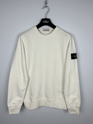 Weißes Stone Island Sweatshirt