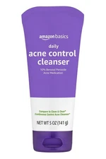 Amazon Basics Acne Cleanser Face Wash - Daily Control, 5 Ounce (Pack of 1) 
