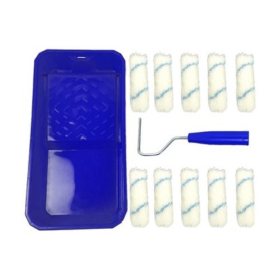 Paint Roller Handheld Wall Paint Brush Painting Tool Home Repair Paint Roller