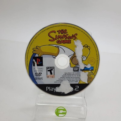 The Simpsons Game (Sony PlayStation 2 PS2, 2007)